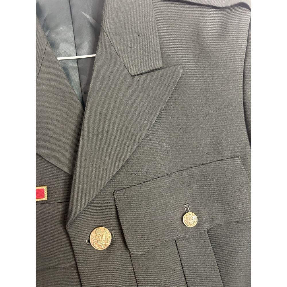 US Army Class A Dress Green Uniform Jacket 1st Infantry Big Red One 38XL - Picture 7 of 10